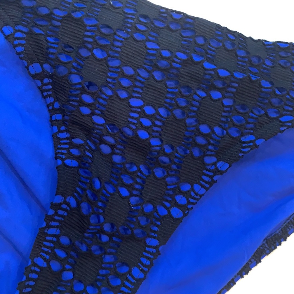 Blue Patterned Bikini Set - image 2